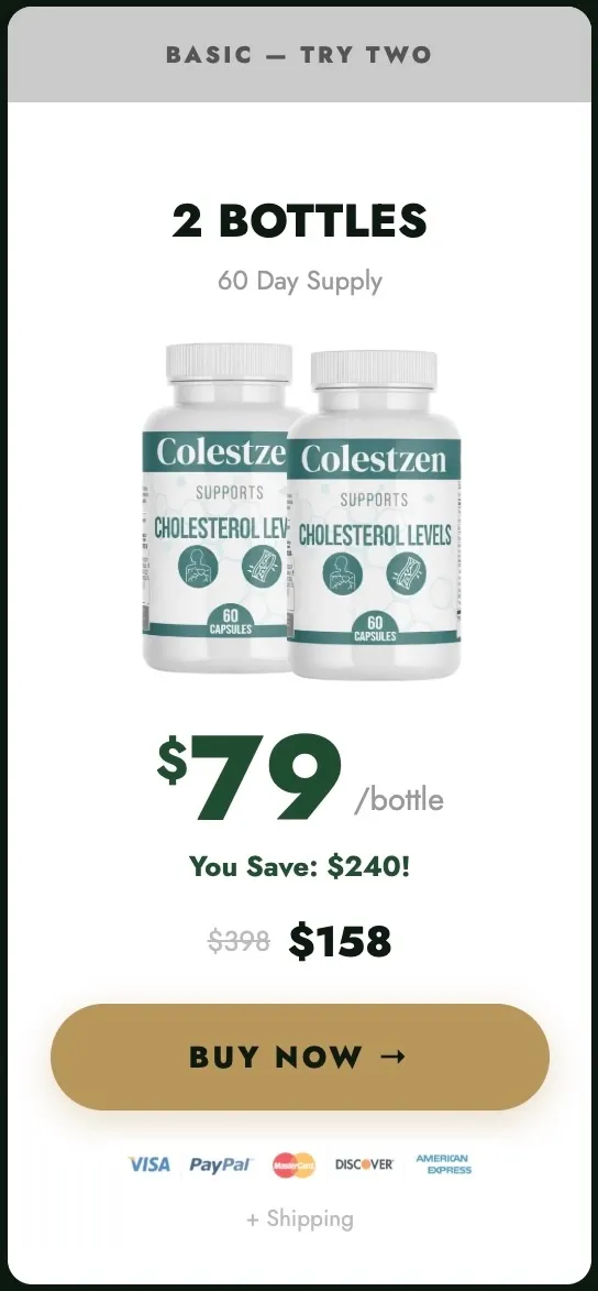 ColestZen 2 bottles